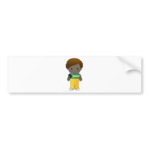 Poppy Bahamas Boy Bumper Stickers