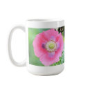 Poppy Bloom - Papaver Somniferum mug