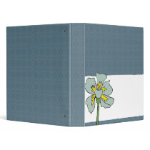 Poppy Blue binders