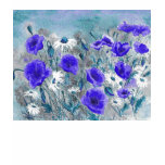 'Poppy Blue' T-Shirt