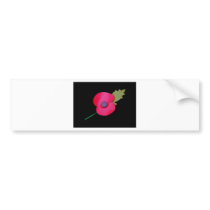 poppy  bumper stickers