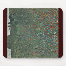 Poppy By Klimt Gustav Mousepads