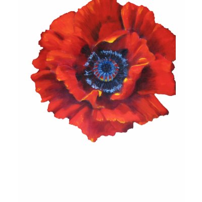 Poppy cut out t-shirts by Marionsart