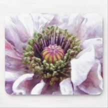 Poppy - Elegant Purple Ruffles Mousepads