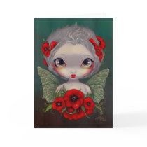 "Poppy Fairy" Greeting Card
