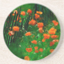 Poppy Field Coaster coasters