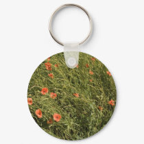 Poppy Field keychains by VioDePhoto Poppy Field keychains