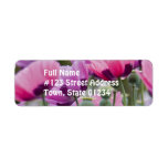 Poppy Field Mailing Label