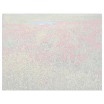 Poppy field, Middle Atlas, Morocco  flowers Letterhead Template