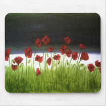 Poppy Field mousepads by maydb_7 Poppy Field mousepads