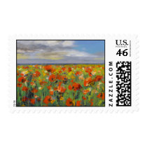 Poppy Field Stamp