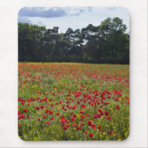 Poppy Fields I mouse mat mousepads