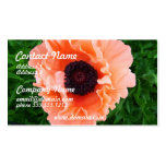 Poppy Flower Business Card