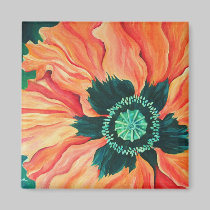 Poppy magnets