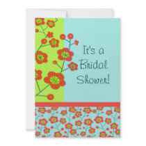 Poppy Fun Trendy TBA Award Winner invitations