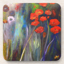 Poppy Garden Coaster