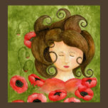 Poppy Girl Print posters