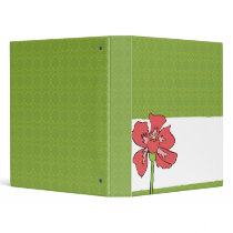 Poppy Green binders