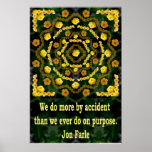 POPPY LINE MANDALA POSTERS