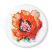 Poppy. magnets