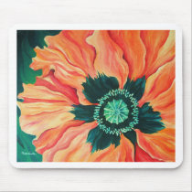 Poppy mousepads