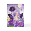 Poppy Night Adventure - blank card by cckuik Poppy Night Adventure - blank card