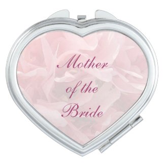 Poppy Petals Wedding Mother of the Bride Compact Mirrors