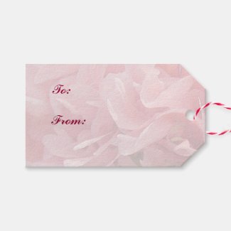 Poppy Petals Wedding Pack of Gift Tags