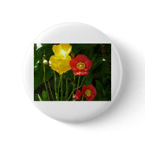 poppy,pink and yellow buttons by pinkypetals poppy,pink and yellow buttons