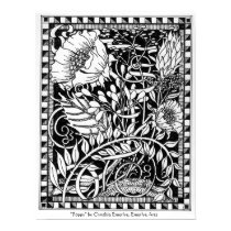 "Poppy" print by emerlyearts "Poppy" print