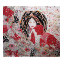 Poppy Print by meltedrachel Poppy Print