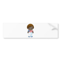 Poppy Puerto Rico Boy Bumper Sticker