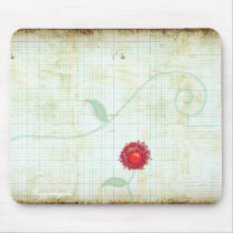 Poppy red lomography rusted old vintage mousepad by Rupydetequila Poppy red lomography rusted old vintage mousepad
