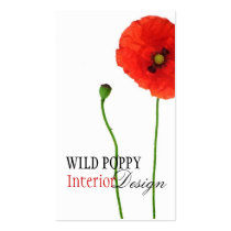 Poppy Simplicity business cards