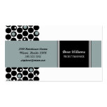 Poppy: Slate Business Card business cards