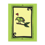 "POPPY" THE LOVE BIRD POST CARDS