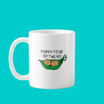 Poppy To Be Of Twins mugs