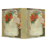 Poppy Victorian Style Binder Album Memories
