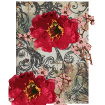 poppy with cherrywood t-shirts