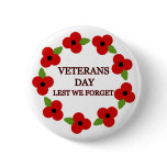 Poppy wreath - Badge buttons