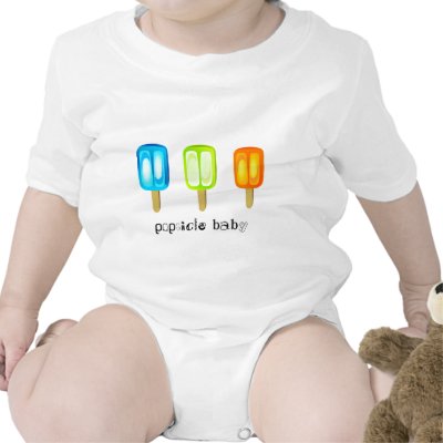 Popsicle Baby Shirt by Celonia