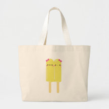 Popsicle doble amarillo bolsas