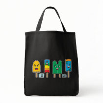 Popsicle Parade - Grocery Tote bags
