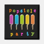 popsicle party fridge magnets