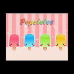 Popsicle Postcard postcards