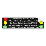 Popular on the road bumper stickers