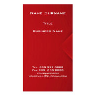Popular Red Envelope Business Cards
