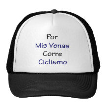 Por Mis Venas Corre Ciclismo Mesh Hats