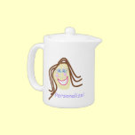 Porcelain Teapot dishwasher safe  Lefty or Righty