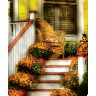 Porch - In the light of Autumn mousepad